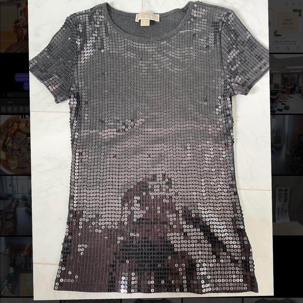 Michael kors  sequin top